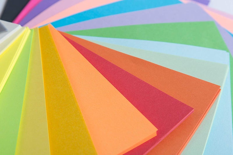 BB Bachmore Origami Paper 500 Sheets, 20 Vivid Colors, Double Sided Colors Make Colorful and Easy Origami,6 Inch Square Sheet, Papers, Arts and Crafts Projects (E-book included) - Image 3
